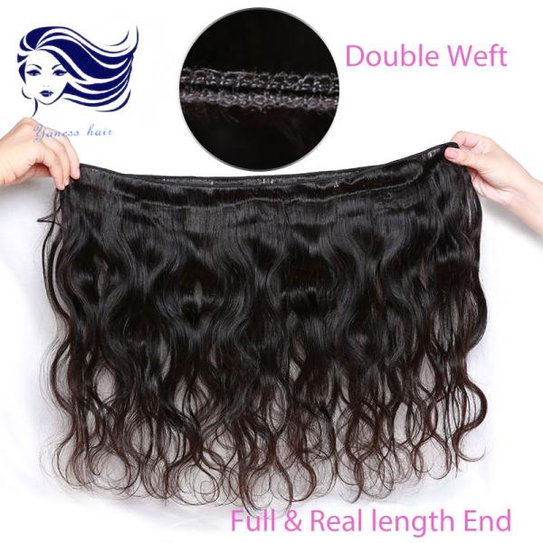 Quality Malaysian Loose Wave Hair Double Drawn Micro Loop Hair Extensions for sale