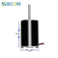 China OD 63mm Anti Rust 7000rpm 10KG High Torque Brush DC Motor With Encoder For Gym Equipment factory