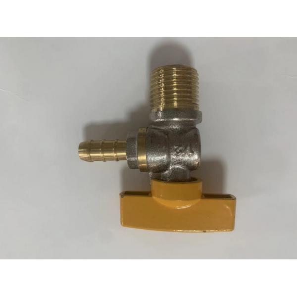 Quality Medium Temperature Half Inch Brass Angle Valve For Kitchen Copper Handle for sale