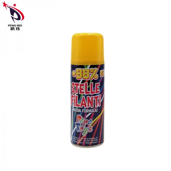 Quality ISO14001 Crazy Silly String Spray 6 Colors Nonflammable Durable for sale