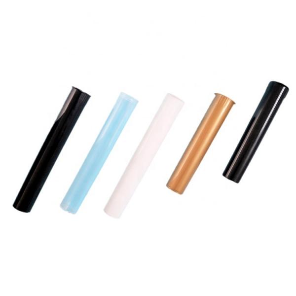 Quality Reusable 19mm x 110mm Pop Top Tube Child Resistant Preroll Packaging for sale