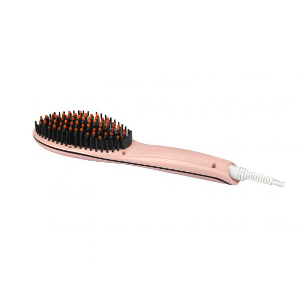 Quality FCC 2.0m Power Cord Hair Styling Tools Ceramic Pro Hair Straightening Brush for sale
