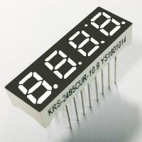 China 15 Pins Ultra Bright Red 4 Digit Led Display  For Alarm Clock factory