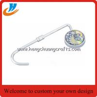 China Custom bag hanger holder,ladies bag holder with custom logo design factory