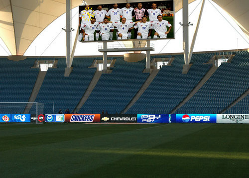 Quality P10 	Football Stadium Perimeter Led Screen Synchronous 5000 cd/㎡ for sale
