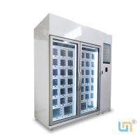 Quality Frozen Meat Vending Machine With Cooling System Touch Screen Card Reader for sale