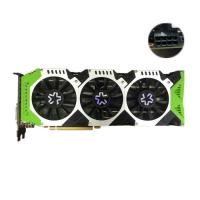 China GTX 1070 8GB 256Bit DDR5 Three Cooling Fans 10010MHz Double HD DVI Double DisplayPort Support HDCP factory