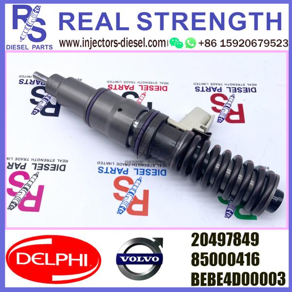 Quality BEBE4D00003 DELPHI Fuel Injector E3.0 20497849 85000416 For Vo-lvo FH12 TRUCK for sale