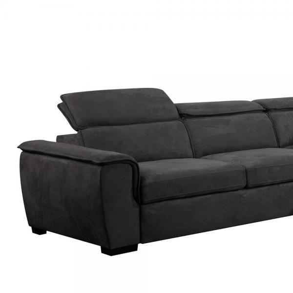 Quality Breathable Practical Luxury Corner Couches , Convertible Luxury Sofa L Shape for sale