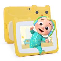 Quality C Idea 7 Inch Kids Touch Screen Tablets Dual Cameras High Definition Screen 2+32G Yellow for sale