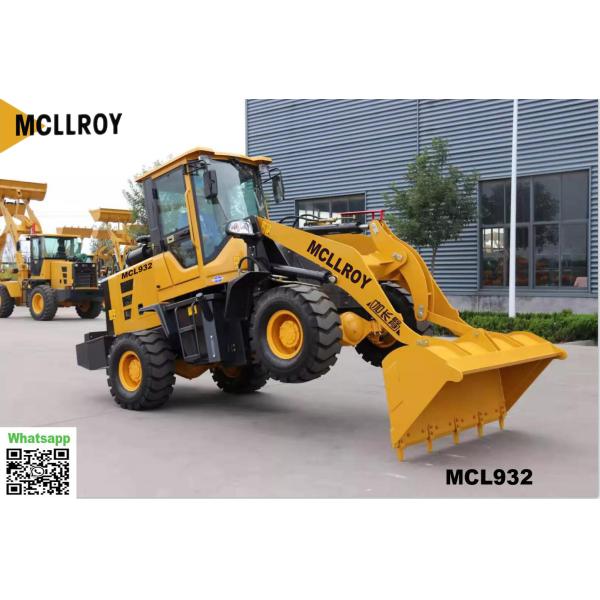 Quality Construction Mini Wheel Loaders , Compact Loading Shovel 1800kg Rated Load for sale