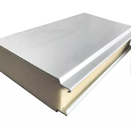 Quality PPGI Metal Polyurethane Sandwich Panel B1 Grade Exterior Wall Insulation Board for sale