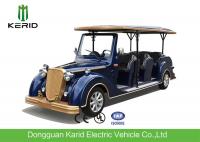 China 8-11 Seats Electric Vintage Cars With 8V 4KW DC System Maintenance Free factory