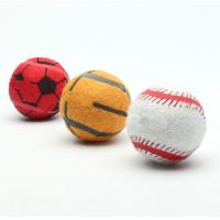 China Jumbo Tennis Ball dog toy squeaky ball rubber dog toys factory