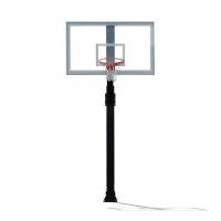 China Waterproof Black Basketball Hoop Stand Rim 450MM With Powder Sprayed Surface factory