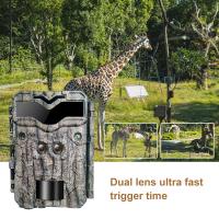 China 30MP Outdoor Hunting Trail Camera Kw6981 Dual Sensors 4k Ip67 Infrared PIR factory