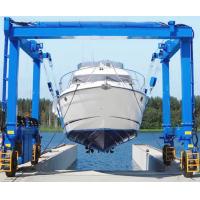 China 5m/Min Marine Traveling Lift Boat Hoist Yacht Crane 5 - 1000 Ton Capacity factory