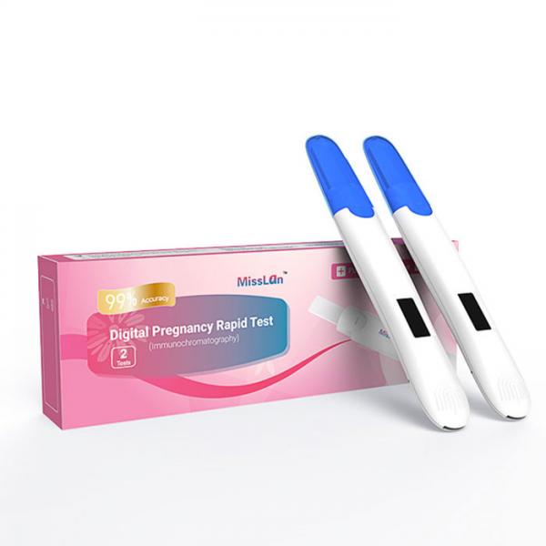 Quality CE Electronic Pregnancy Digital HCG Test Kit Vitro Qualitative Detection for sale