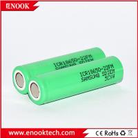 China samsung-22FM 2200mah 18650 baterias 3.7v Lithium Li ion Rechargeable Lithium Batteries for sale