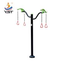 China Galvanized / Steel Outdoor Workout Equipment Tai Chi Hands Push Apparatus factory