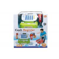 China Unisex Electronic Cash Register Shopping Cart Children's Play Toys Light & Sound for sale