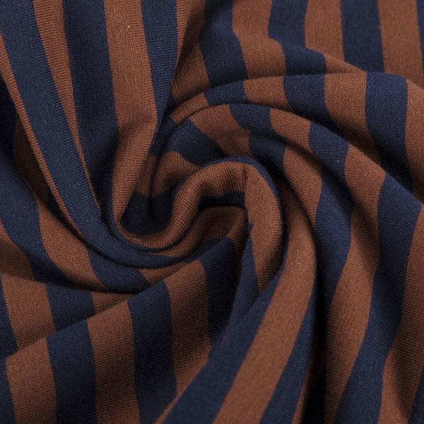 Quality 185gsm 95 Cotton 5 Spandex Fabric Soft Striped Knit Lycra Undershirt Cloth for sale