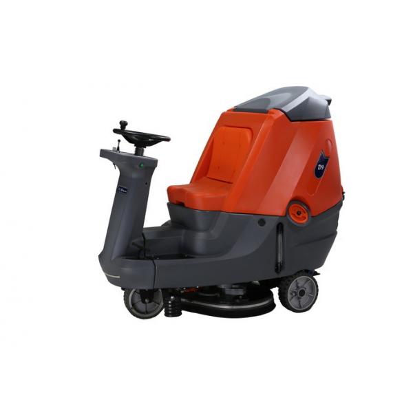Quality Double Brush Ride On Floor Sweeper , Ride On Floor Cleaning Machines for sale
