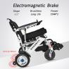 China Airport 36km Multifunction Foldable Electric Wheelchair factory