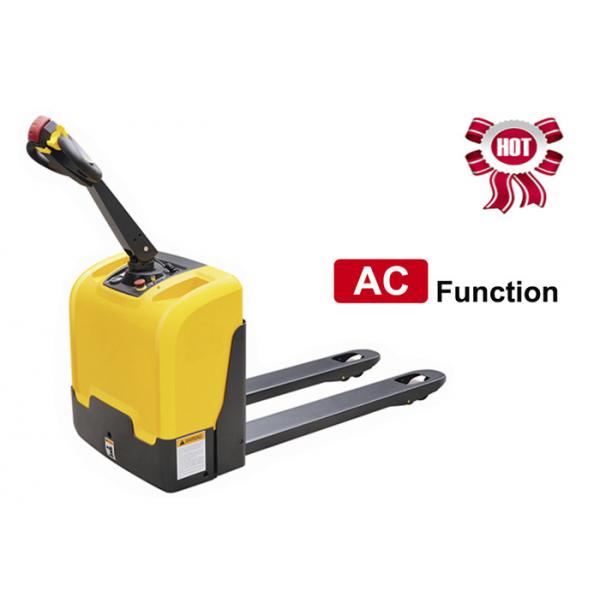 Quality AC Function Walkie Electric Pallet Jack , Narrow Space Motorized Pallet Jack for sale
