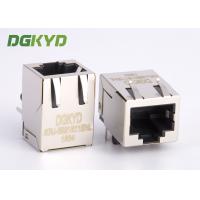 Quality 21.3mm Length Tap Down RJ45 Shielded Connector Without Transformer For Net Card for sale