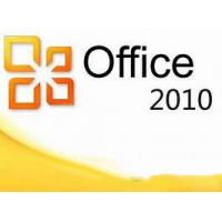 China  Office 2010 Pro Key With English Language Supported By 32/64 Bit factory