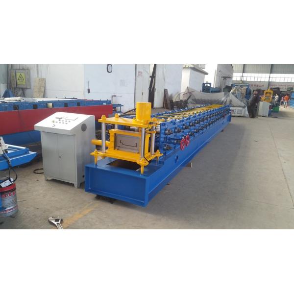 Quality 75mm Automatic Roll Shutter Door Frame Forming Machine for 0.8-2.0mm with PLC Control for sale