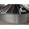 China 1.5-4.0mm Corrugated Steel Sheet Roll Forming Machine For Silo Wall Panel factory
