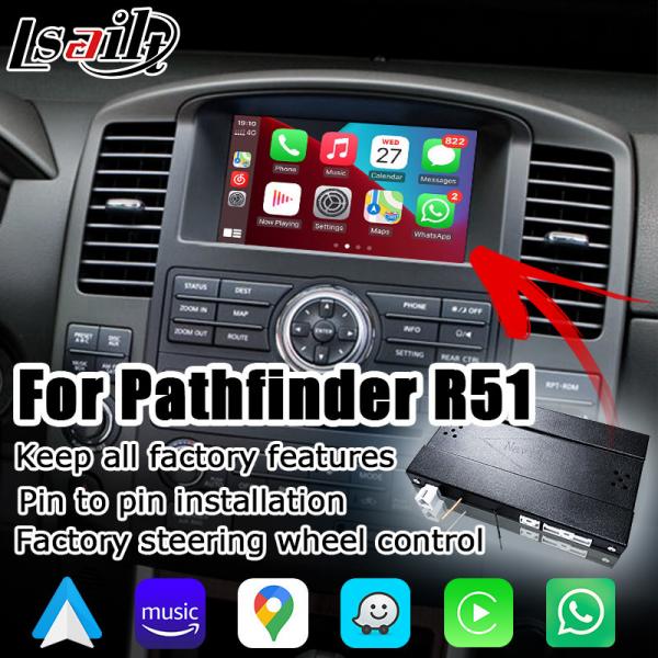 Quality Wireless Carplay Android Auto Interface For Nissan Pathfinder R51 Navara D40 IT08 08IT By Lsailt for sale