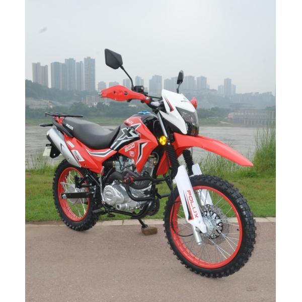 Quality 10kw 7000rpm Enduro Dual Sport Motorcycle 4 Stroke 200cc LED Light Hand for sale