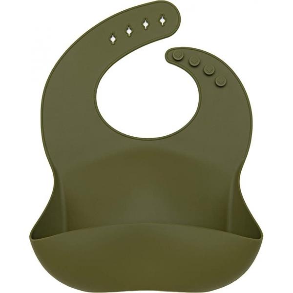 Quality Practical Nontoxic Silicone Food Catcher Bibs Heatproof Lightweight for sale