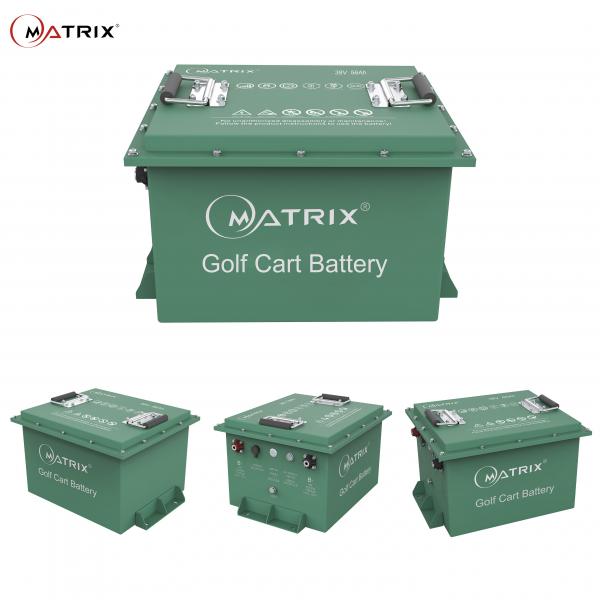 Quality 38V 105Ah 4.03kwh Golf Cart LiPePO4/Lithium Rechargeable Battery With BMS Smart Protections for sale