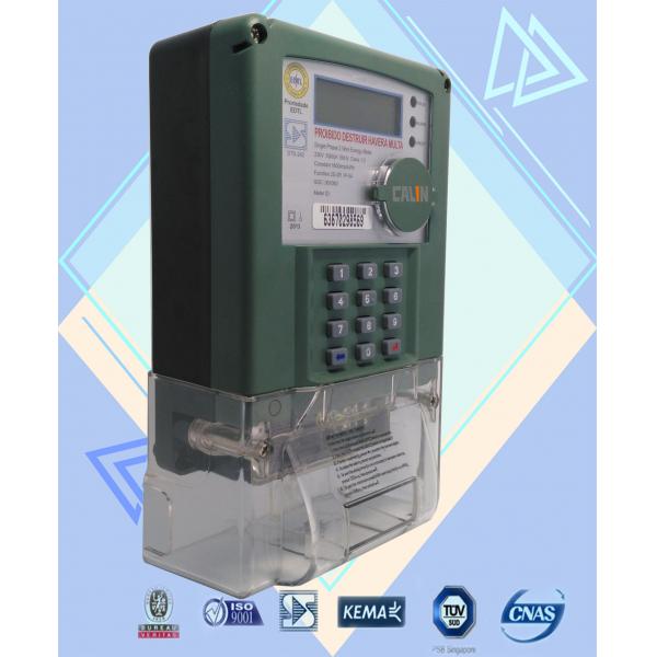 Quality Hermitically Sealed Single Phase Kwh Meter MCB Surge Electric Meter Safety for sale