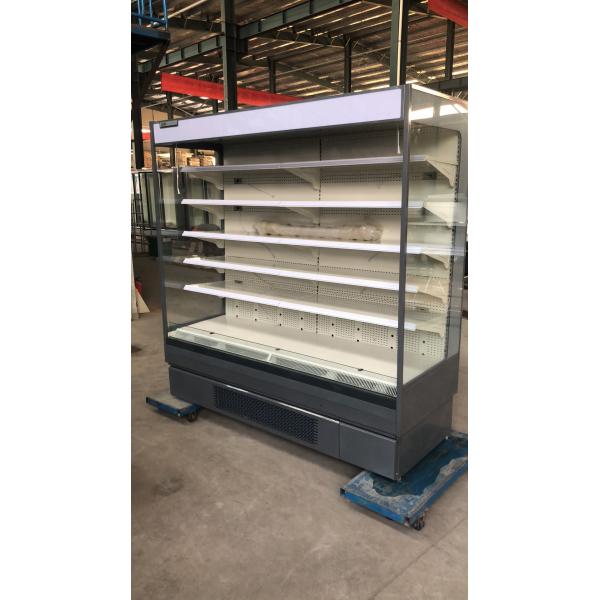 Quality Commercial Upright Supermarket Open Display Fridge with Adjustable Shelving for sale