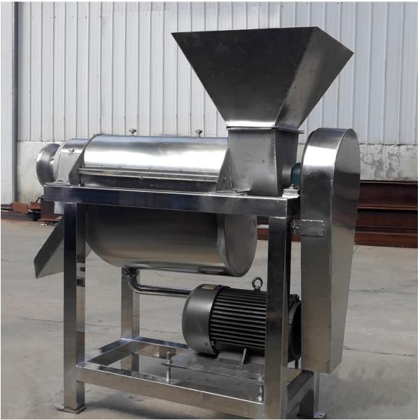 Quality Spiral Fruit Vegetable Processing Machine 410rpm Fruit Juice Squeezing Machine for sale