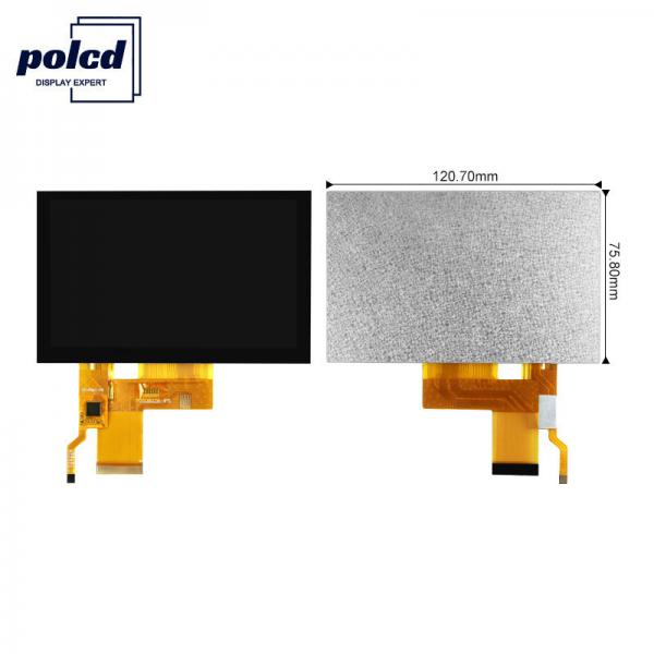 Quality Polcd 300 Nit IPS TFT LCD RGB 24 Bit 5 Inch Lcd Screen For Pc ISO9001 for sale