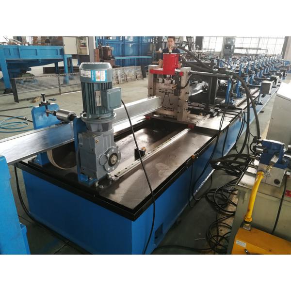 Quality Manual / Hydraulic Decoiler Top Hat Roll Forming Machine , 70mm Solid Shaft for sale