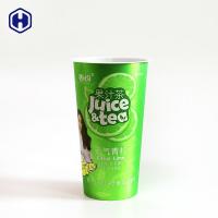 China Disposable Plastic Cups With Lids Leakage Proof Inside Height 139mm factory