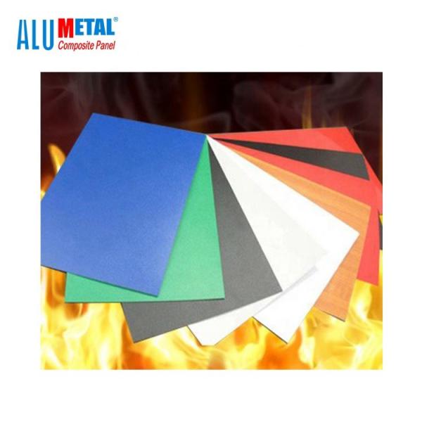 Quality 3mm Acm Exterior Fireproof Aluminum Composite Panel 1570mm Curtain Wall Colours FEVE Coating for sale