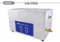 China 30 L digital Table Top Ultrasonic Cleaner For Electronic Circuit Board / Hardware Parts factory