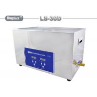 China 30 L digital Table Top Ultrasonic Cleaner For Electronic Circuit Board / Hardware Parts for sale