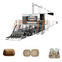 Quality Industrial Paper Pulp Tray Forming Machine Food Packaging Making Machinery for sale