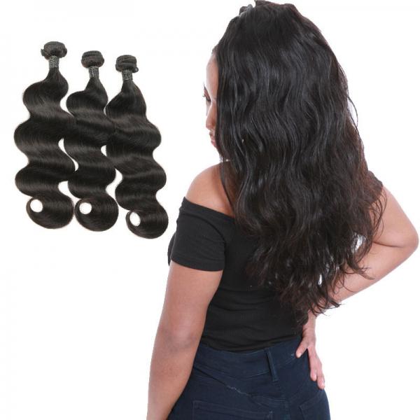 Quality Original Mink 100 Virgin Brazilian Body Wave Hair Without Chemical Processed for sale