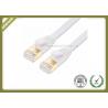 China FTP / SFTP Shielded Network Patch Cable White Cat6 Ethernet Patch Cable factory