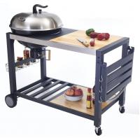 China Outside Commercial Kitchen Equipments Charcoal BBQ Grill With Cabinet And Table for sale